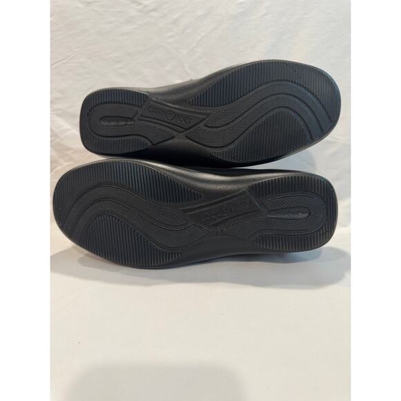 Ortho Feet Black Size 8 Wide Rosel Hands-Free Comfortable Leather Boot - Picture 11 of 16